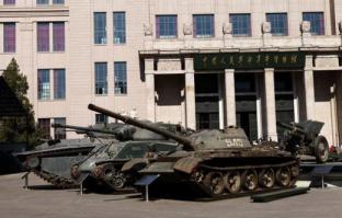 А вот и знаменитый трофейный Т-62 в Пекине
