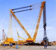 китай, 4000 тонн XCMG XGC88000 Crawler Crane (4,000 Ton) - World Largest Crawler Crane
а с либхером опять мимо
