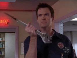 Уборщик, ключ-нож: