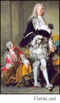 Немного о герцоге де Ришелье. Маршал Франции Луи Франсуа Арман дю Плесси, герцог де Ришельё.  Двоюродный внук кардинала Ришельё (того самого, который "про мушкетеров") и дед самого знаменитого одессита дюка де Ришельё. Был неплохим полководцем (говорят, во время Семилетней войны, даже сам Фридрих Великий зассал с ним сражаться). В 1756 году Ришельё отбивает у англичан остров Минорку, захватив неприступный форт Сан-Фелипе (легенда о соусе отсюда). С блеском завершает военную карьеру захватом Ганновера, приведя его в состояние "хоть шаром покати", в смысле разграбив до нитки. Кроме ратных подвигов любил повоевать и на любовном фронте, в результате чего почти на полтора года загремел в Бастилию в 1711 году, причем засадил его туда папа (не римский, а родной, которого подвиги отпрыска изрядно задрали). Через пять лет (в 1716 году) снова возвращается в родную камеру, убив на дуэли графа де Гасе. А еще через три года, снова усаживается на нары, уже за участие в заговоре против регента, то есть за тяжкое государственное преступление. Позже отличился на дипломатическом поприще (был послом в Вене и в Дрездене), где был оценен благодарными современниками как "бездарный дипломат, но ловкий интриган". Короче, замечательный был человек.