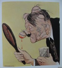 Карикатуры "Гитлер и его свора"