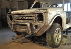 Необычный проект тюнинга Нивы