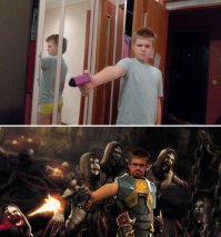 небольшой "подарок" для сына :)