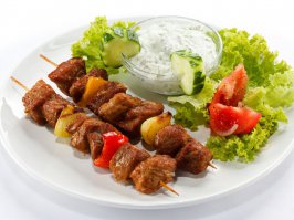 Шашлык - еда, а всё, что показано выше, - закуска!