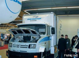 ЗИЛ-5301 «Бычок» на водороде (НАМИ):