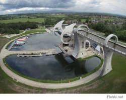 Удивительное инженерное решение для соединения двух озер (8 фото)