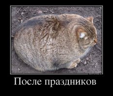 Главное помнить - после праздников жизнь продолжится и/или начнётся заново ;)