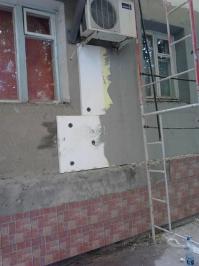 И что тут такого? Утепление стены все навсего