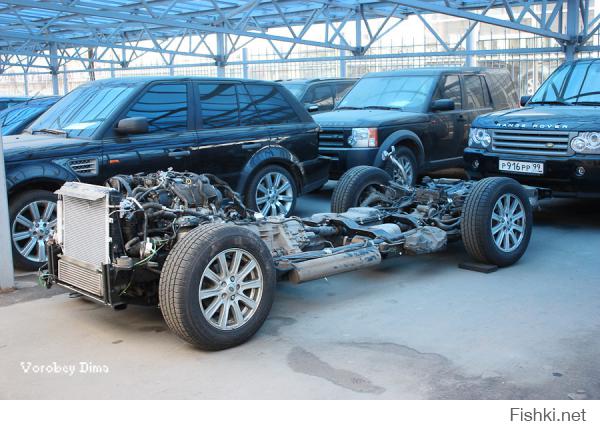 Land Rover Range Rover (эт большой) и Land Rover Range Rover Sport рамные по сей день. Только у новых рама теперь из алюминия.