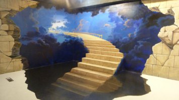 Удивительные 3D-граффити в Португалии