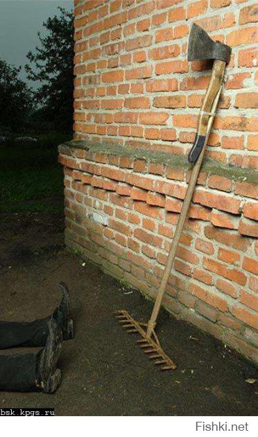 Родной ! Ты с собственными граблями разобраться не можешь, а уже за вилы хватаешься...