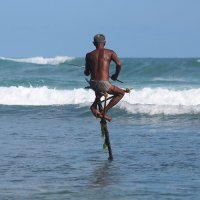 Йога на берегу океана