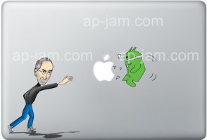 Василий Коровин,вот вам пару примеров,так сказать.А по сути вопроса.Apple-торговое имя производителя персональных и планшетных компьютеров,аудиоплееров,смартфонов.Работает на системе IOS,почти полностью зависит от предустановленных заводских параметров.Android-операционная система для смартфонов,планшетных компьютеров, электронных книг, цифровых проигрывателей, наручных часов, игровых приставок, нетбуков, смартбуков и т.п.Установлена на устройсвах различных брендов.Причём система гибкая,в отличии от IOS(Apple),полностью контролируема пользователем или установленными приложениями и,при наличии определённого опыта,видоизменяема.А потому,если можно так выразиться,круче.В двух словах-как то так...
