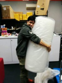 надувные в прошлом...
молодежь выбирает пупырчатые