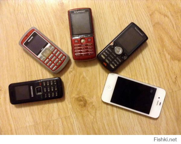 Мобильники из прошлого