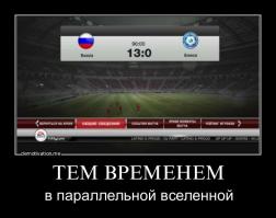 Наш футбол, которого никогда не было