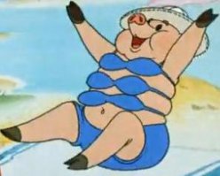 Сумоист с 4 сиськами