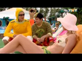 Леонардо ДиКаприо встретил Новый Год в окружении красоток