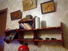 Спасибо. есть и под махагон--- но в комнате