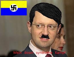 В Донбассе идёт уже почти год выставка " Фашизма нет на Украине "