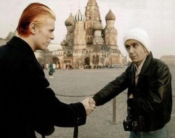 Дэвид и Игги Поп на Красной площади. 1976