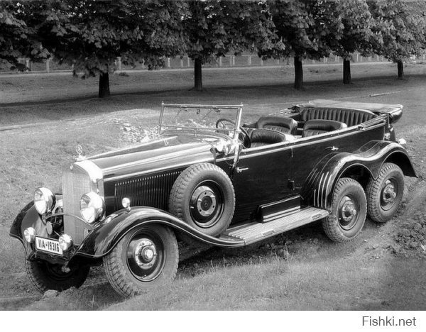 1934 — 1939 Mercedes-Benz G4 Offroader  Уже тогда можно было понять о будущем Gelandewagen для будущих физруков)))