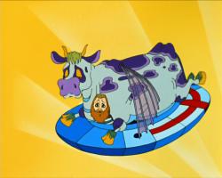 Это возмутительно. Если коровы станут летать, то мне в космосе делать нечего.