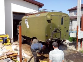 С 2000 пробега. Внутри полный автодом с душем и горячей водой на 4-5 чел. Ляпота ))