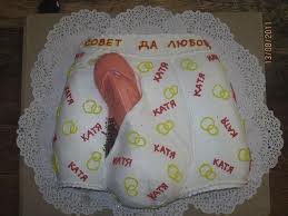 Смешные свадебные торты