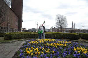 Замечтательный город)) Бывал, бывал... Из наших городов сравним лишь Питер.
p.s. На фото я с младшим сыном))