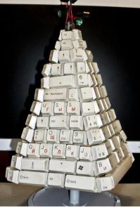 Самые креативные ёлки своими руками  