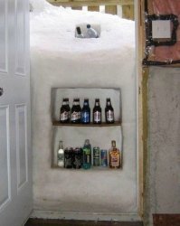 18 инсталляций из снега, сделанные природой