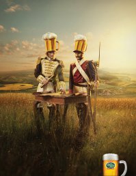 Реклама пива, которой завлекали наших прадедов