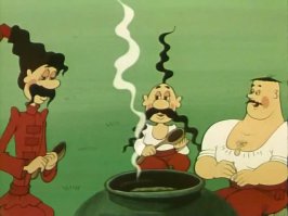 А мне нравятся "Как казаки..."-добрые позитивные мультфильм.
Ну и второй.;)