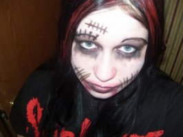 Шокирующий макияж