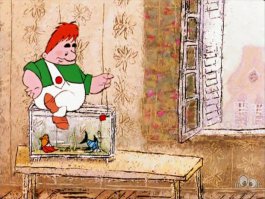 Спокойствие, только спокойствие!

-Не в пирогах счастье
-Малыш, да ты с ума сошёл, а в чём же ещё?

Ведь я умный, красивый, в меру упитанный мужчина, ну в полном расцвете сил!

А мы тут, знаете, всё плюшками балуемся.

Дело-то житейское.

А как же я? Я ведь лучше собаки?

Он улетел, но он обещал вернуться!