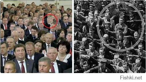 Путин слева, Гитлер справа - найди 10 отличий )


F-u-c-k the system