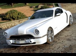 Volga GAZ 21 мой 3d концепт