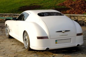 Volga GAZ 21 мой 3d концепт