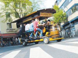 Первое кафе для велосипедистов