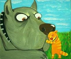 9 котов, которые еще не разобрались со своим отношением к собакам