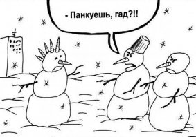 Необычные снеговики
