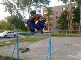 а вот и чемпион по игре в лаву