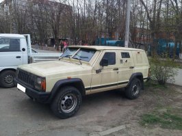 Ещё вот так бывает
Если кто не узнал - сие есть крипич равноапостальный, он же Jeep  Cherokee XJ Armet Panter