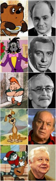 Как выглядят люди, чьими голосами говорили диснеевские персонажи 