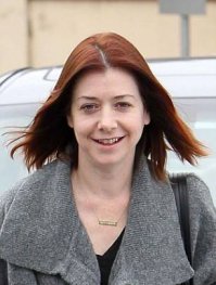 Но Элисон Ханниган и другая реальная без грима. Все таки 40 лет уже