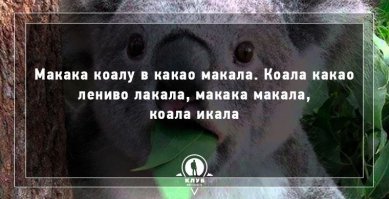 на шестом слове у меня какая то КАКА получилась ))