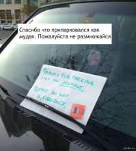 Месть за неправильную парковку или личную обиду