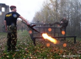 Вот это учебный центр " воловщина " под Минском , а на фотографии в посте фуета какая - то , выглядит , вроде как из духов мыло варят .
