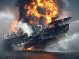 Автор, 
для deepwater horizon лучше бы было использовать более новое изображение платформы: